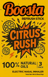 Boosta Stick | Electric Nasal Inhaler | Citrus Rush 3 Pack